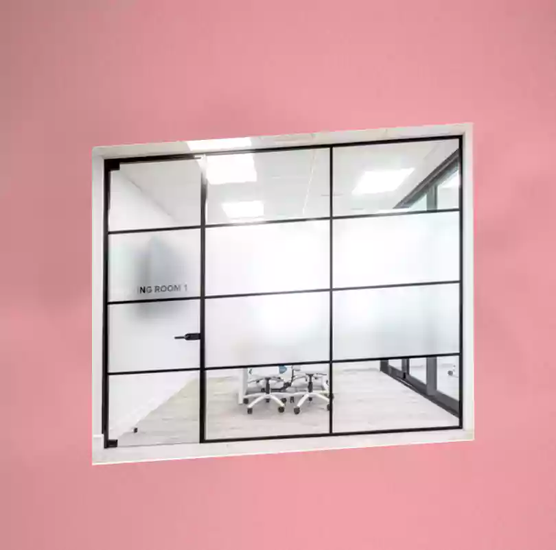 glass sticker