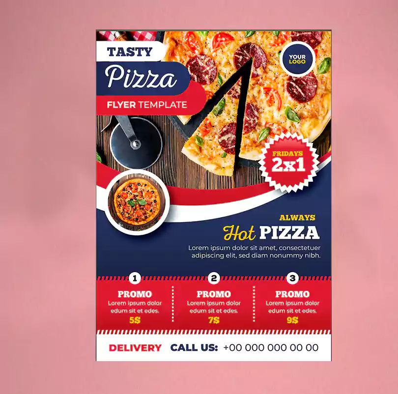 menu flyer