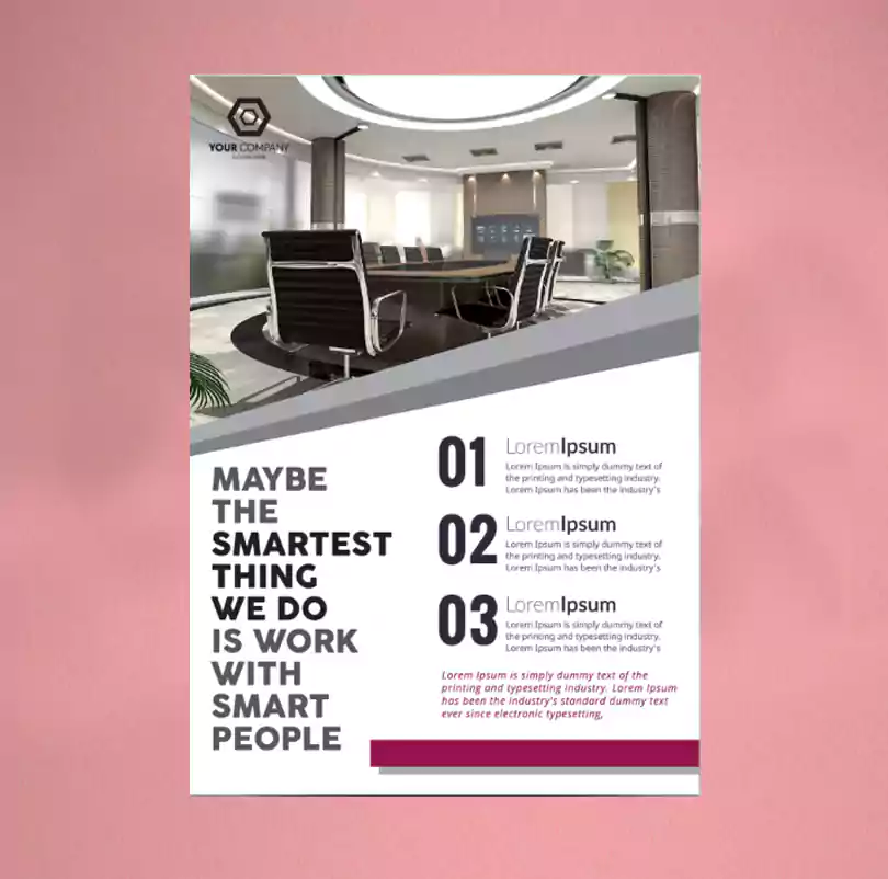 office promotion flyers